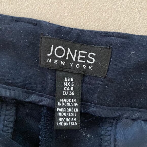 Jones New York Navy ankle pants - Picture 2 of 5